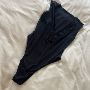 Elegant Black One-Piece Swimsuit